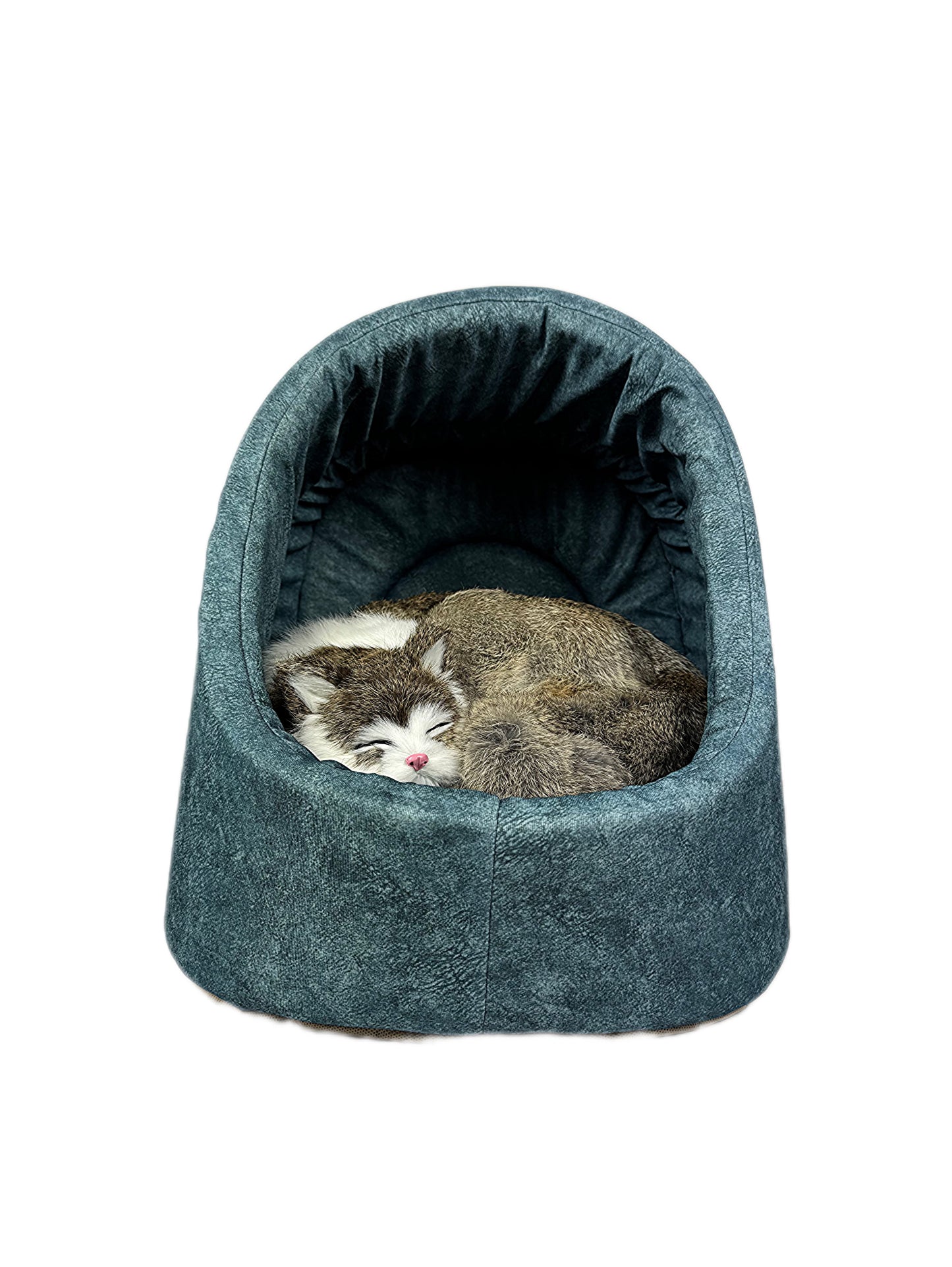 Kuschelhöhle für Katzen in Blau