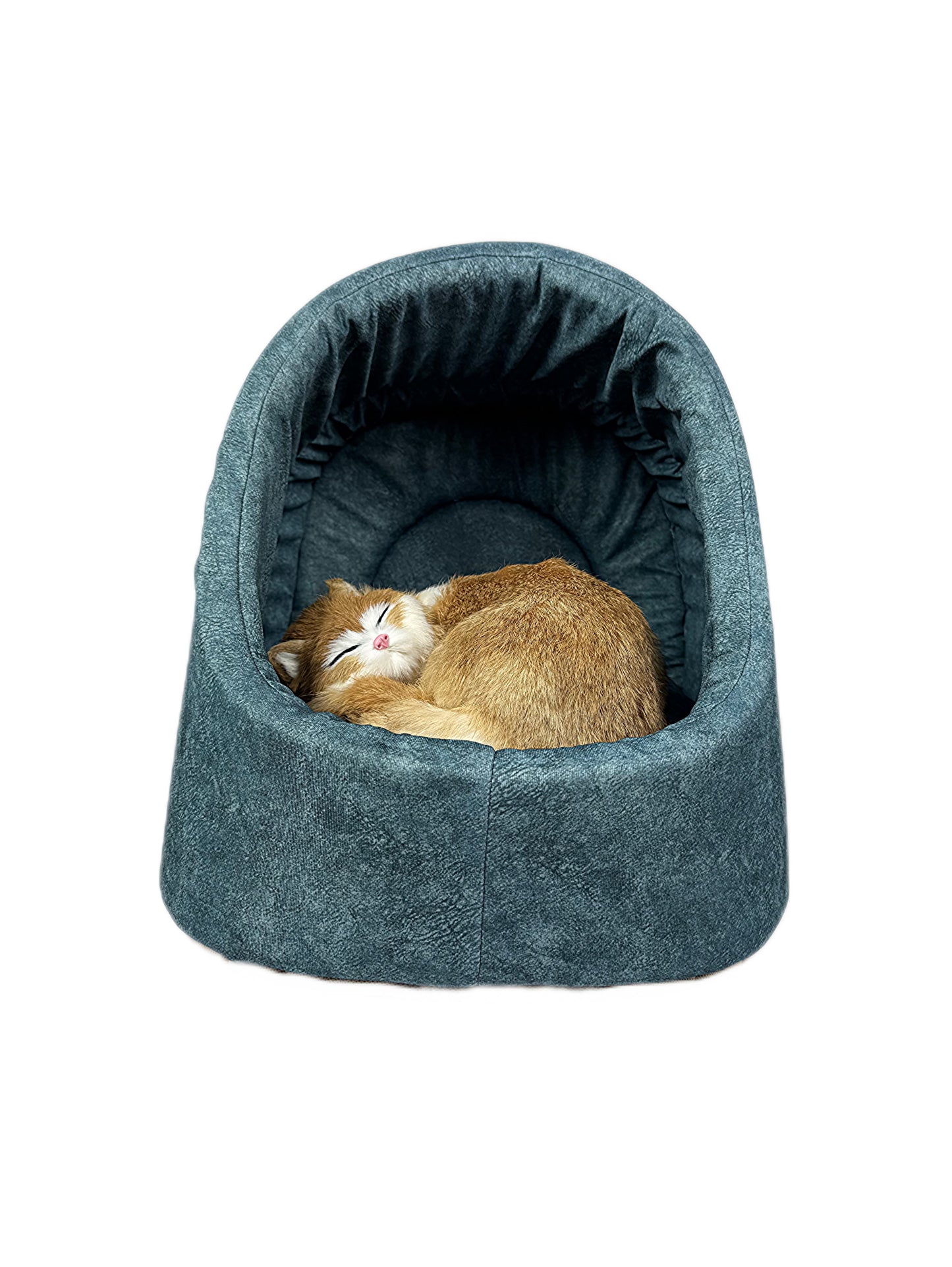 Kuschelhöhle für Katzen in Blau
