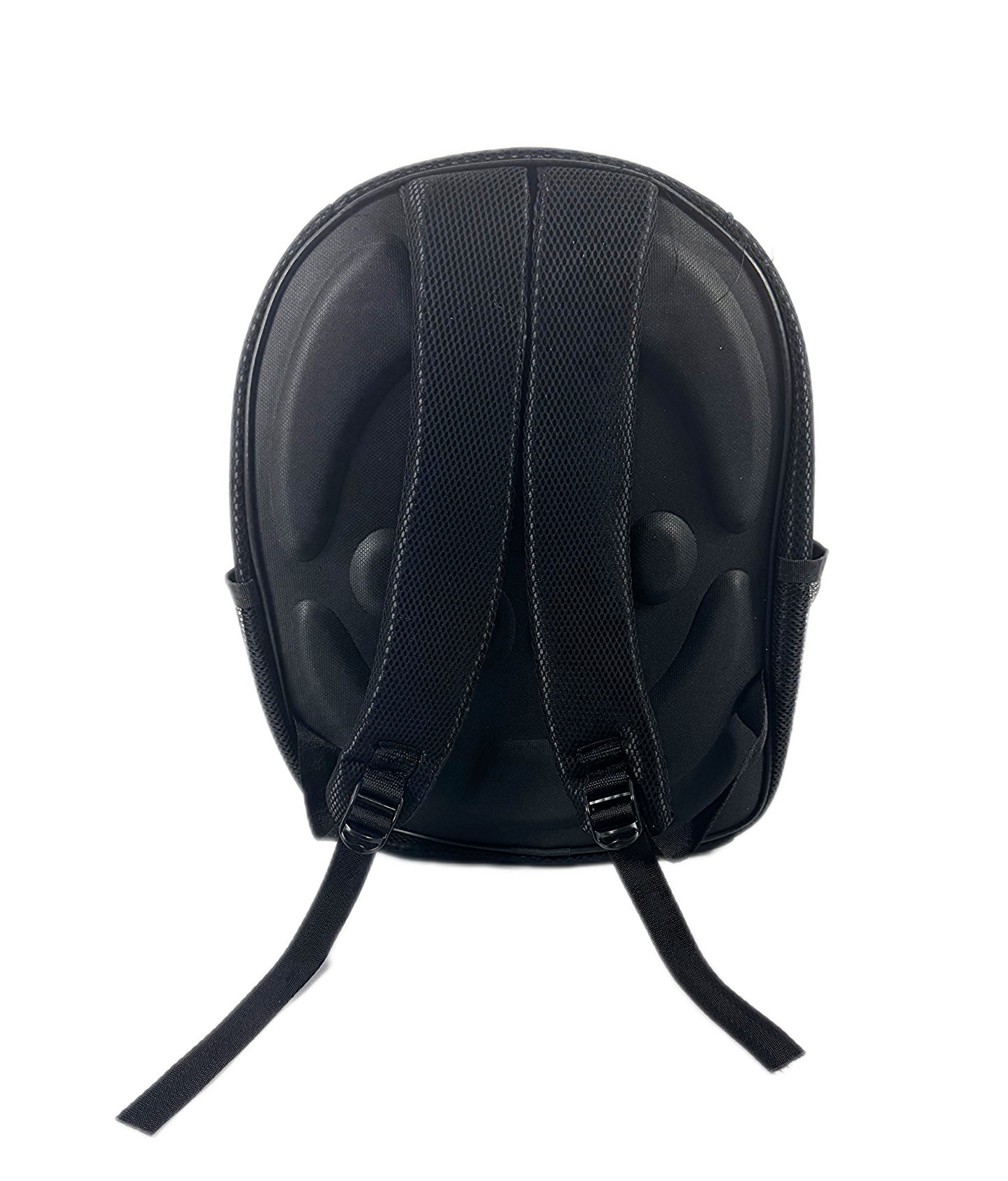 Astronauten-Rucksack für Hunde in Schwarz
