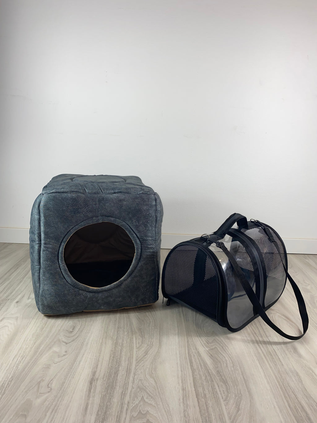 Wohlfühl-Set für deinen Vierbeiner: 3-in-1 Höhle + Transporttasche