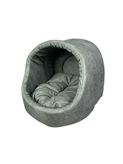 Kuschelhöhle für Hunde in Grau