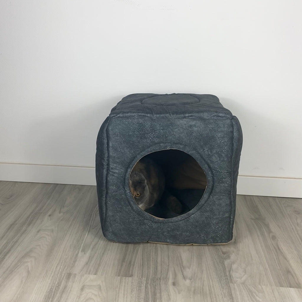 3-in-1 Katzenhöhle als Bett & Sessel 😺
