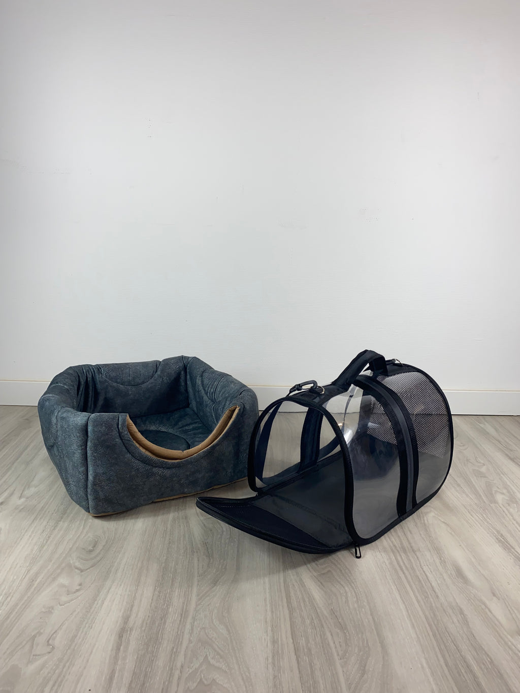 Wohlfühl-Set für deinen Vierbeiner: 3-in-1 Höhle + Transporttasche