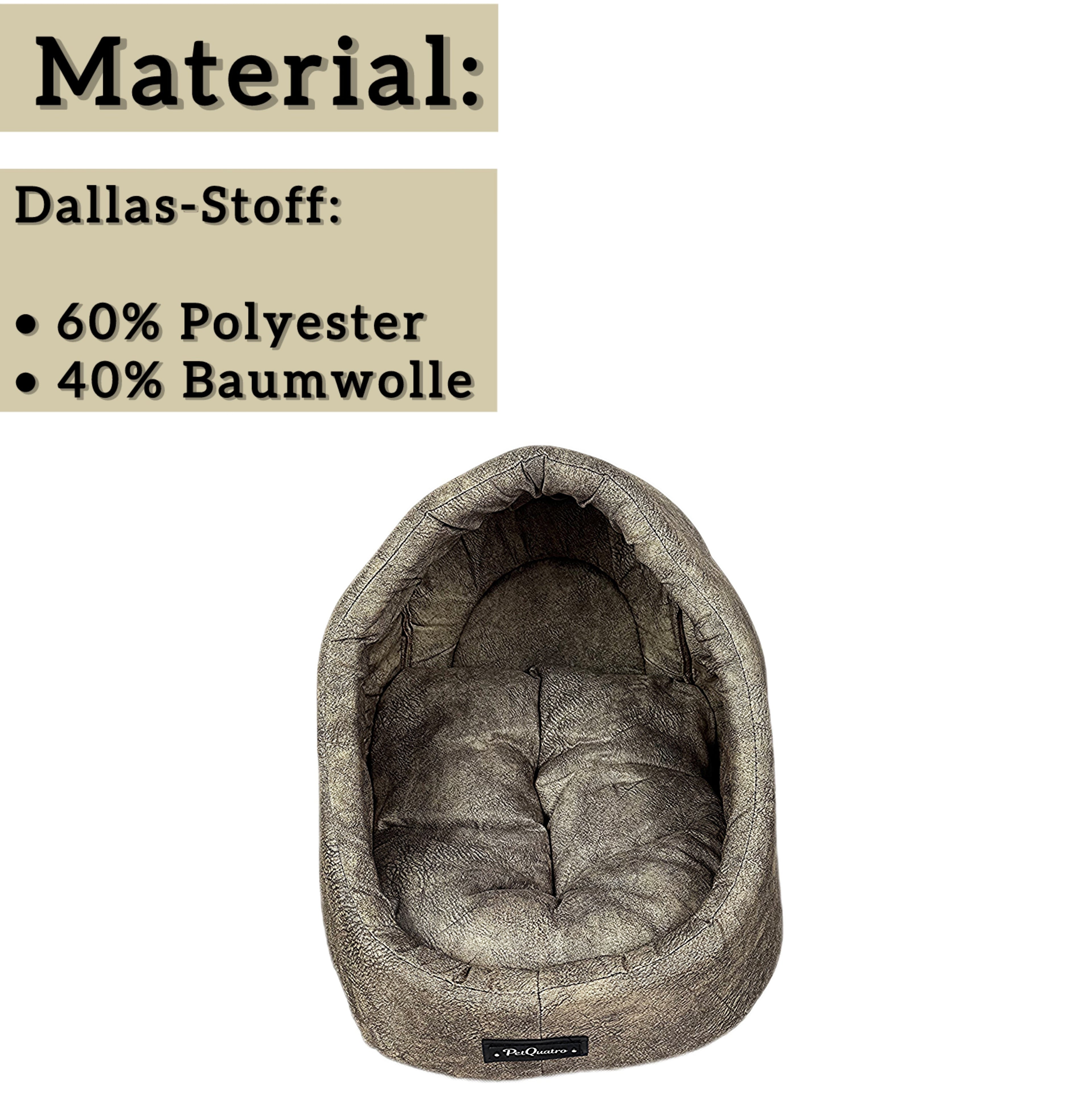 Kuschelhöhle für Katzen (Beige)