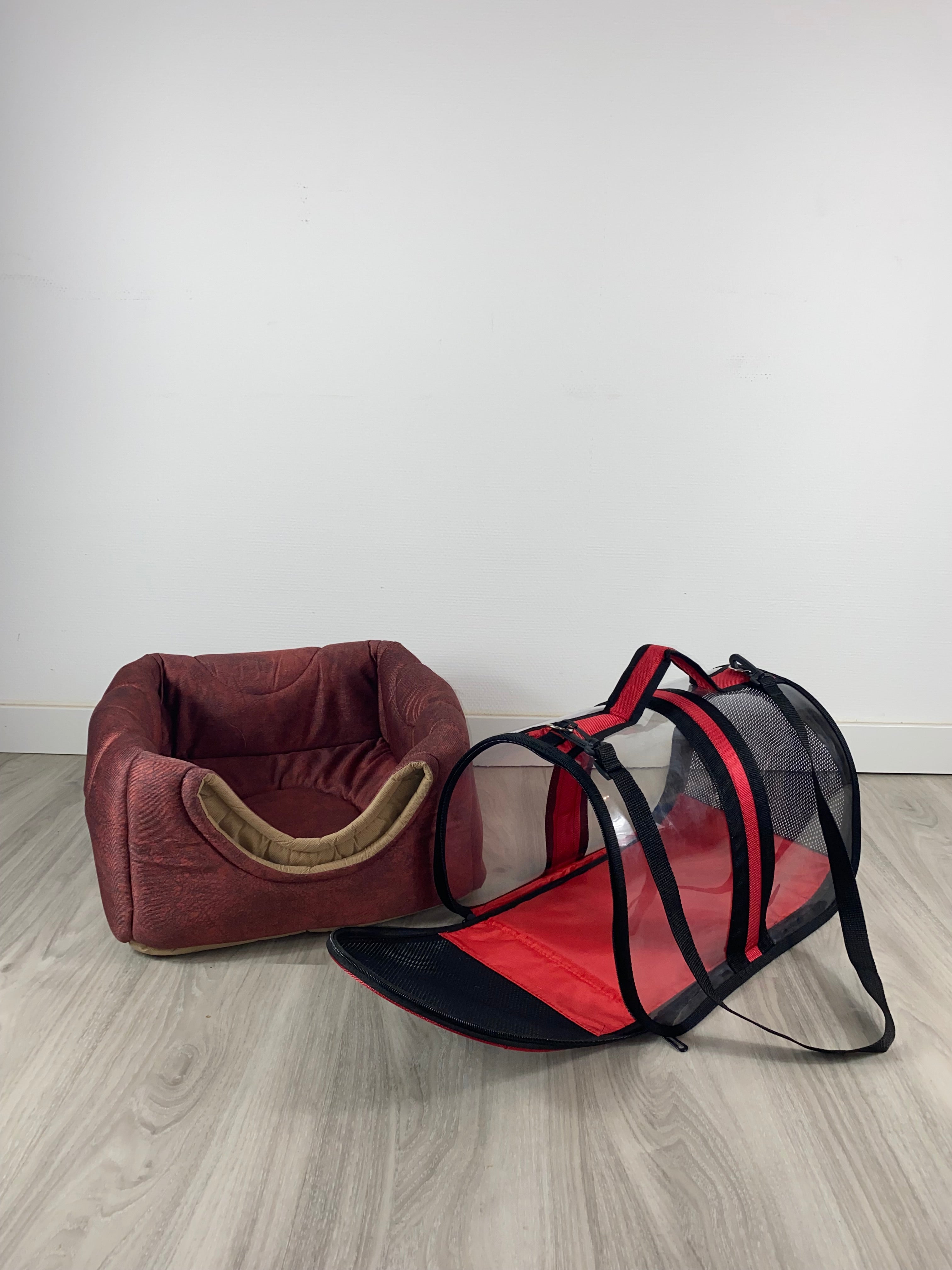 Wohlfühl-Set für deinen Vierbeiner: 3-in-1 Höhle + Transporttasche