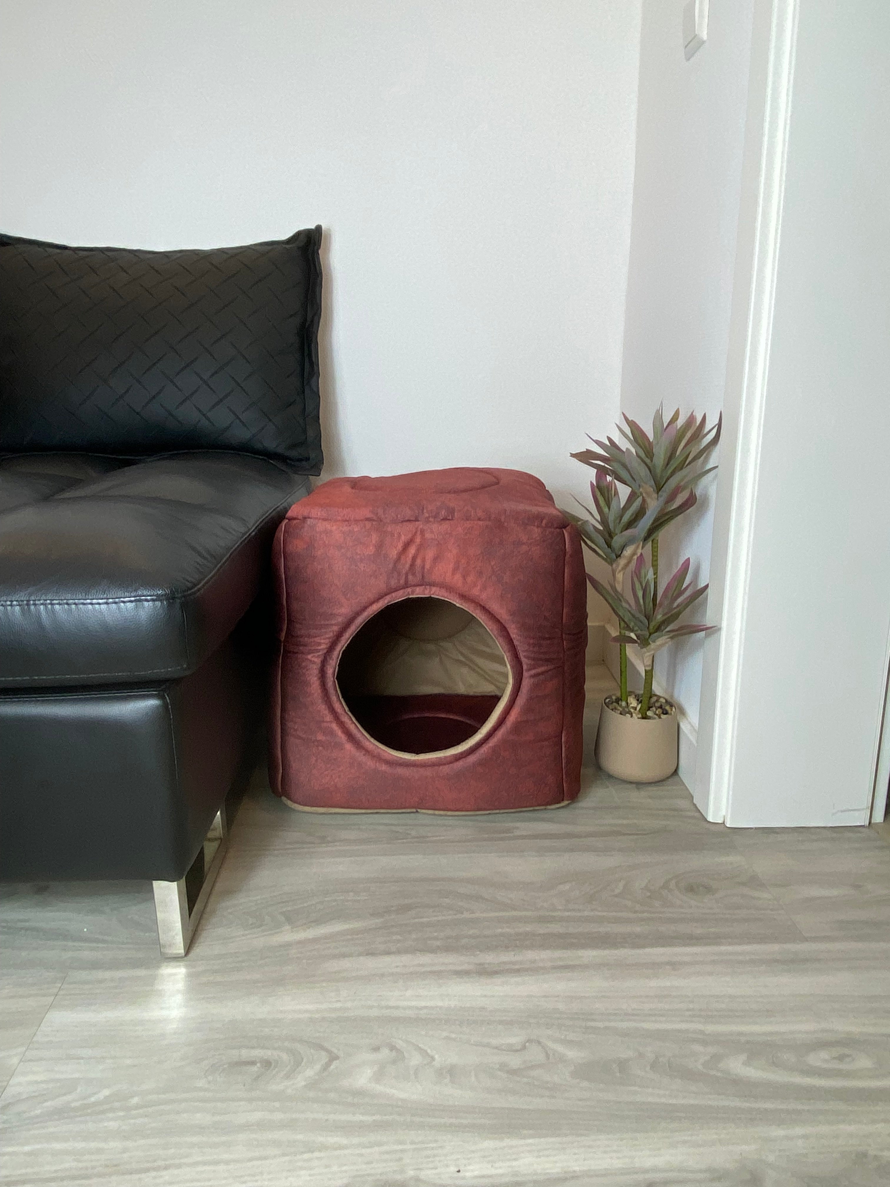 3-in-1 Katzenhöhle als Bett & Sessel 😺