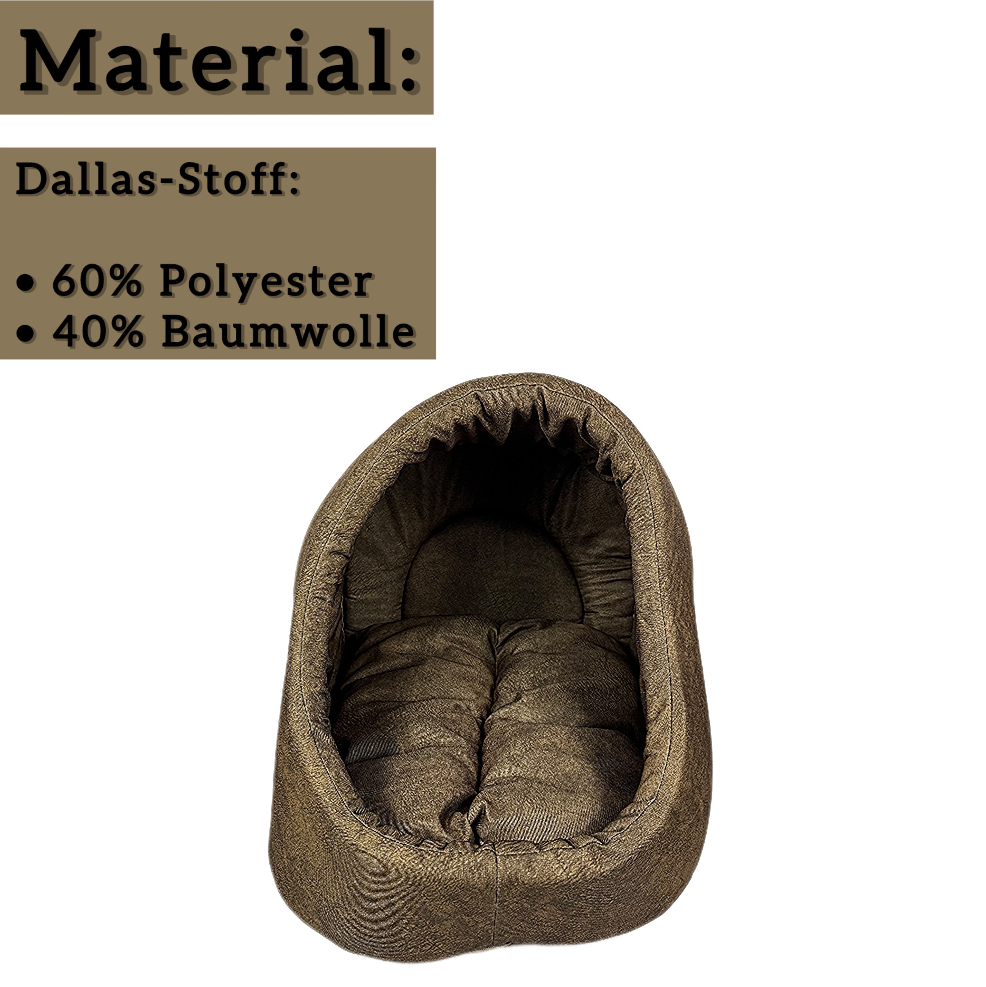 Kuschelhöhle für Katzen (Braun)