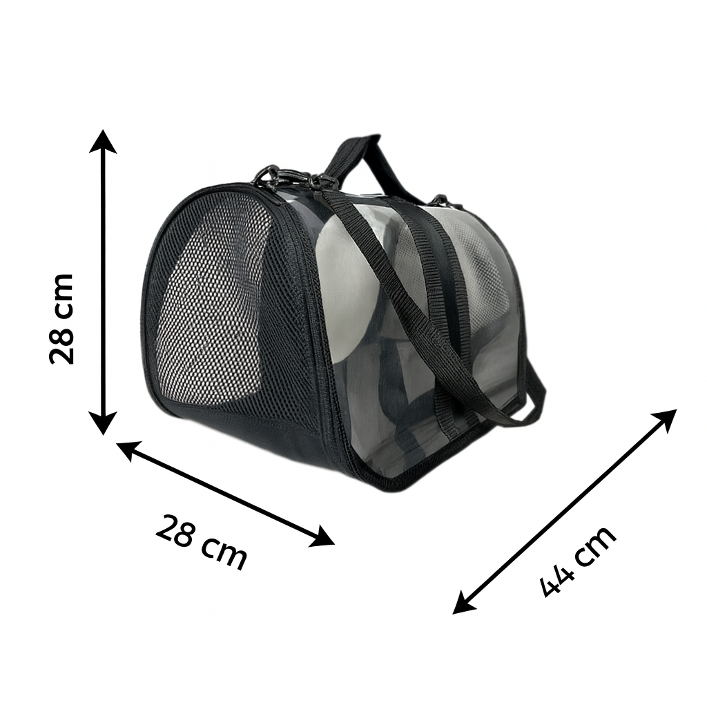 Transporttasche für Katzen (Schwarz)