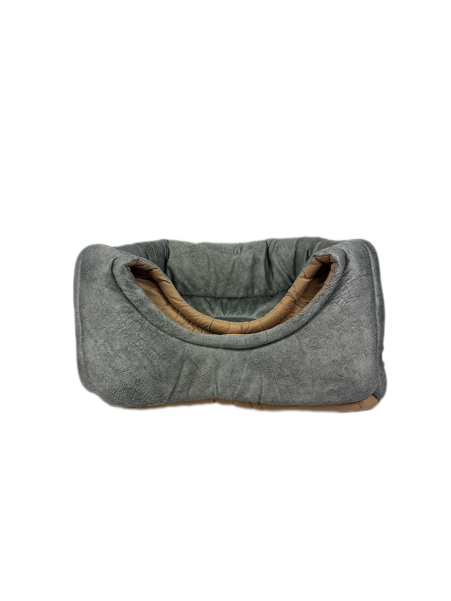 Katzenhöhle als Bett & Sessel in Grau