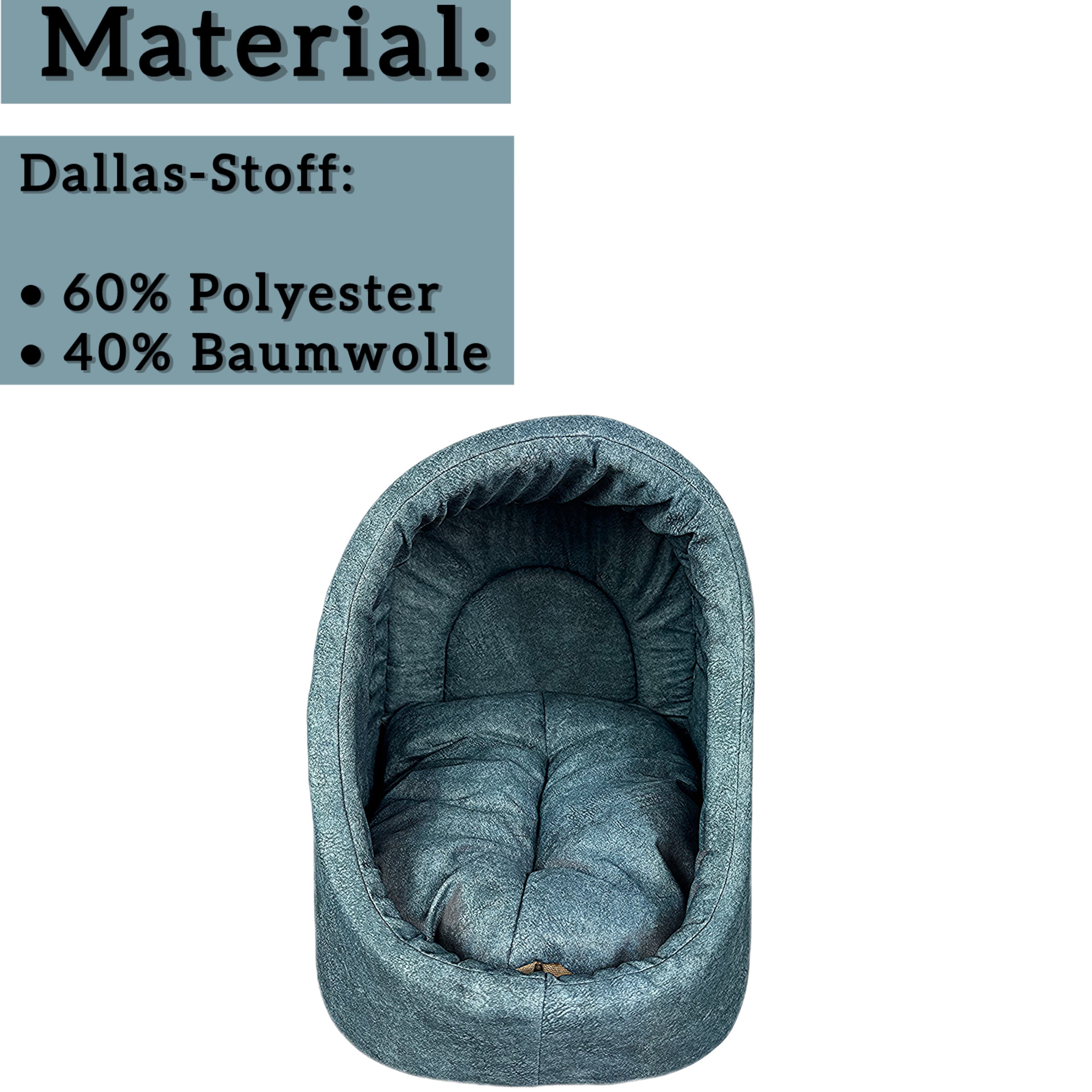 Kuschelhöhle für Katzen (Blau)