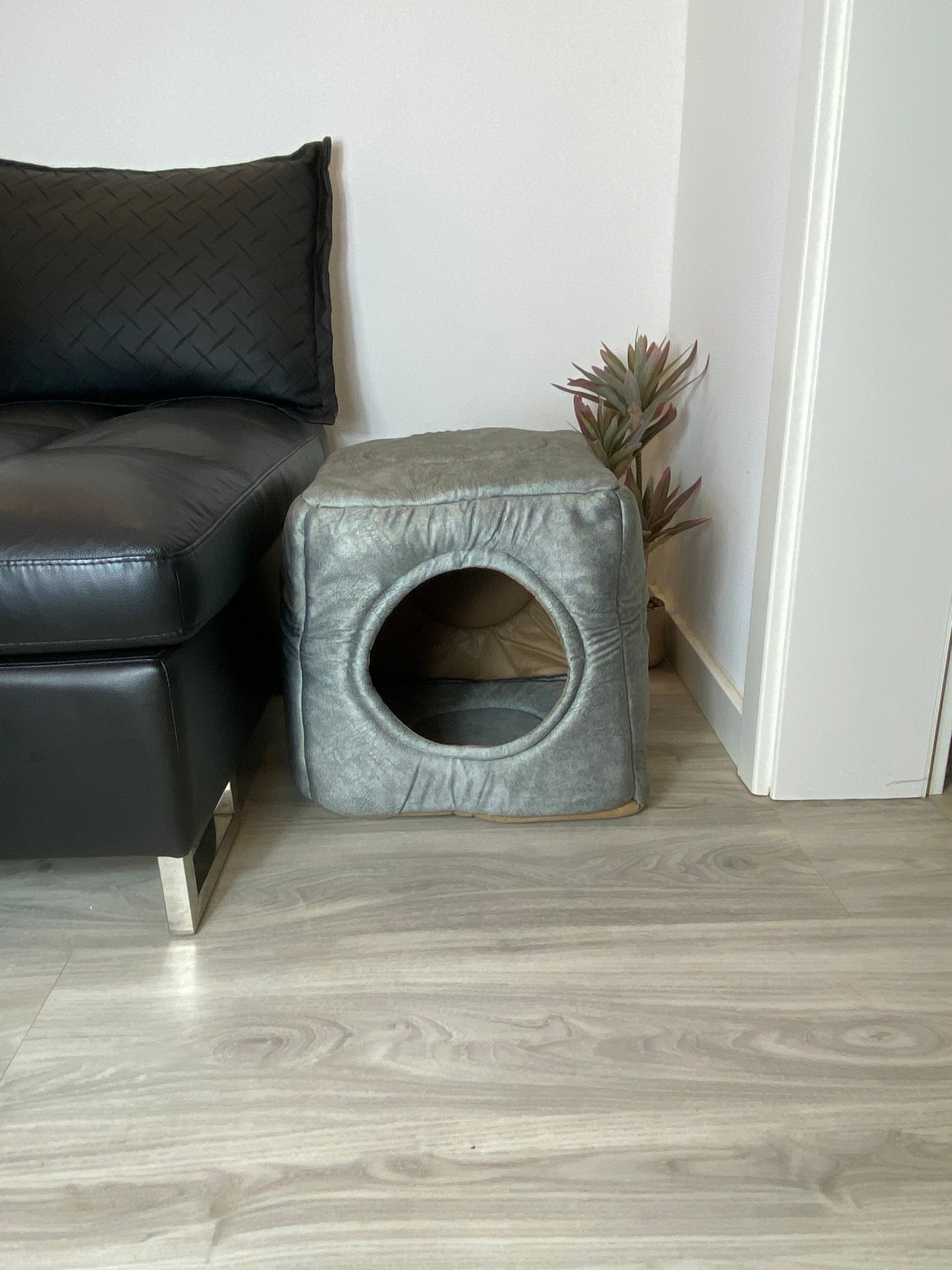 3-in-1 Katzenhöhle als Bett & Sessel 😺