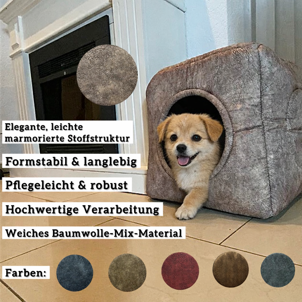 3-in-1 Hundehöhle als Bett & Sessel 🐶