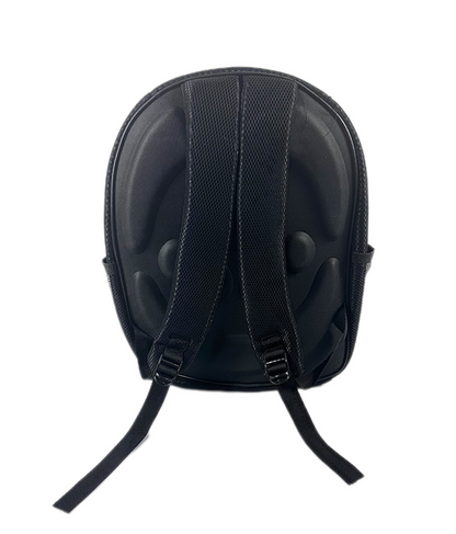 Astronauten-Rucksack für Hunde in Schwarz